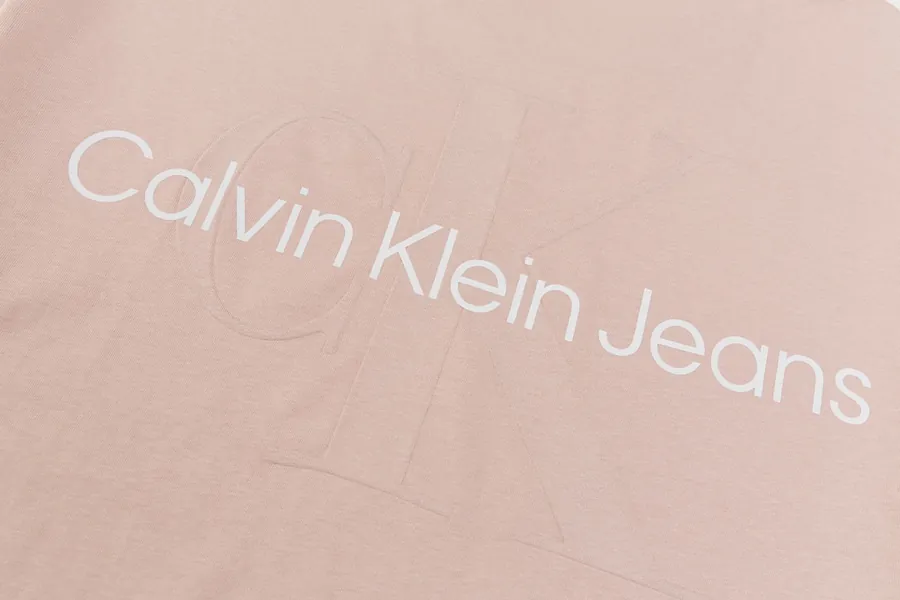 Cain Klein Classic Logo Embroidery Round Neck Short Sleeve