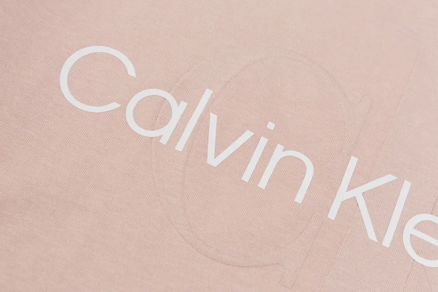 Cain Klein Classic Logo Embroidery Round Neck Short Sleeve