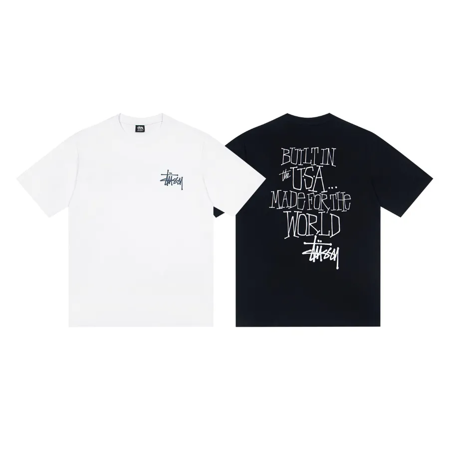 Limited Edition Summer Tee Built in USA, Pient Dyed, Round Neck Short Sleeve T Shirt