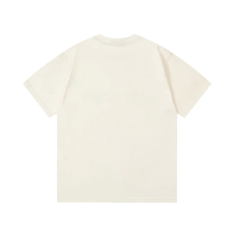 GUC辰星 | High Quality Curved Letter Short Sleeve