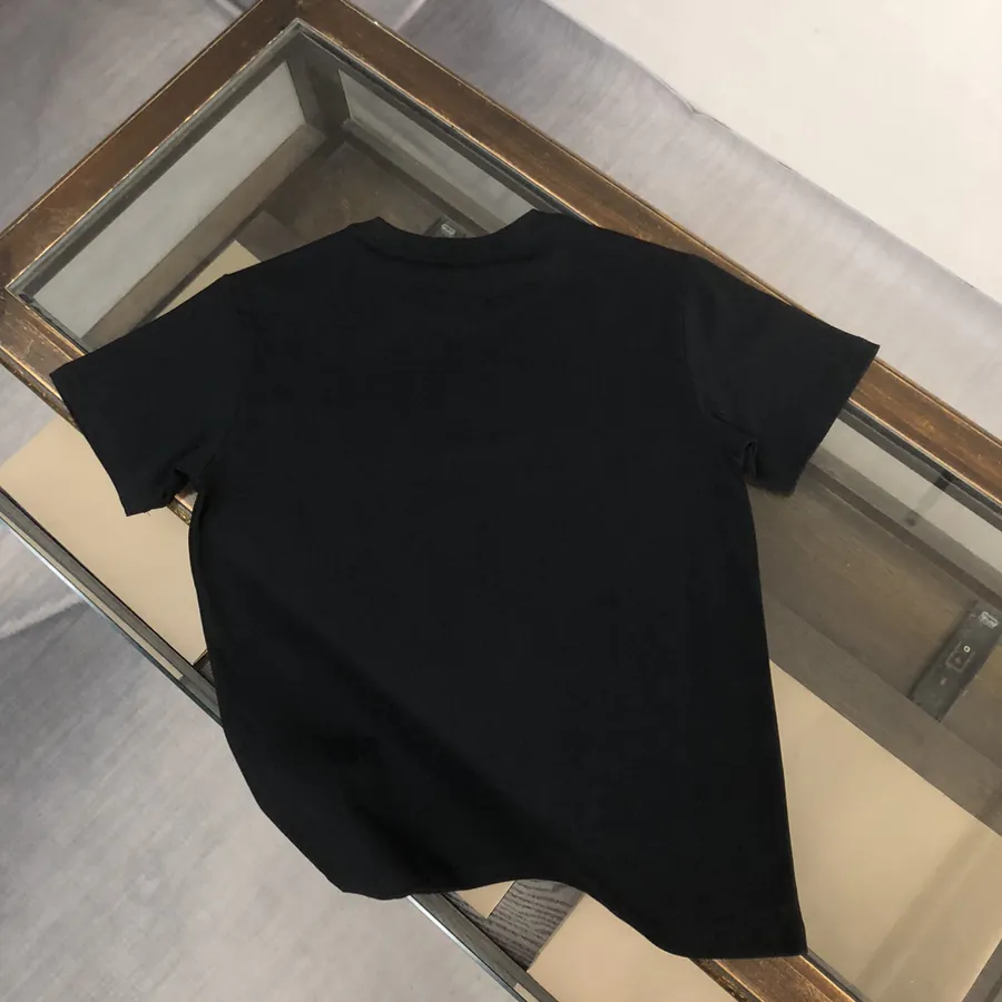 FENDI 25ss Printed Round Neck Short Sleeve T Shirt