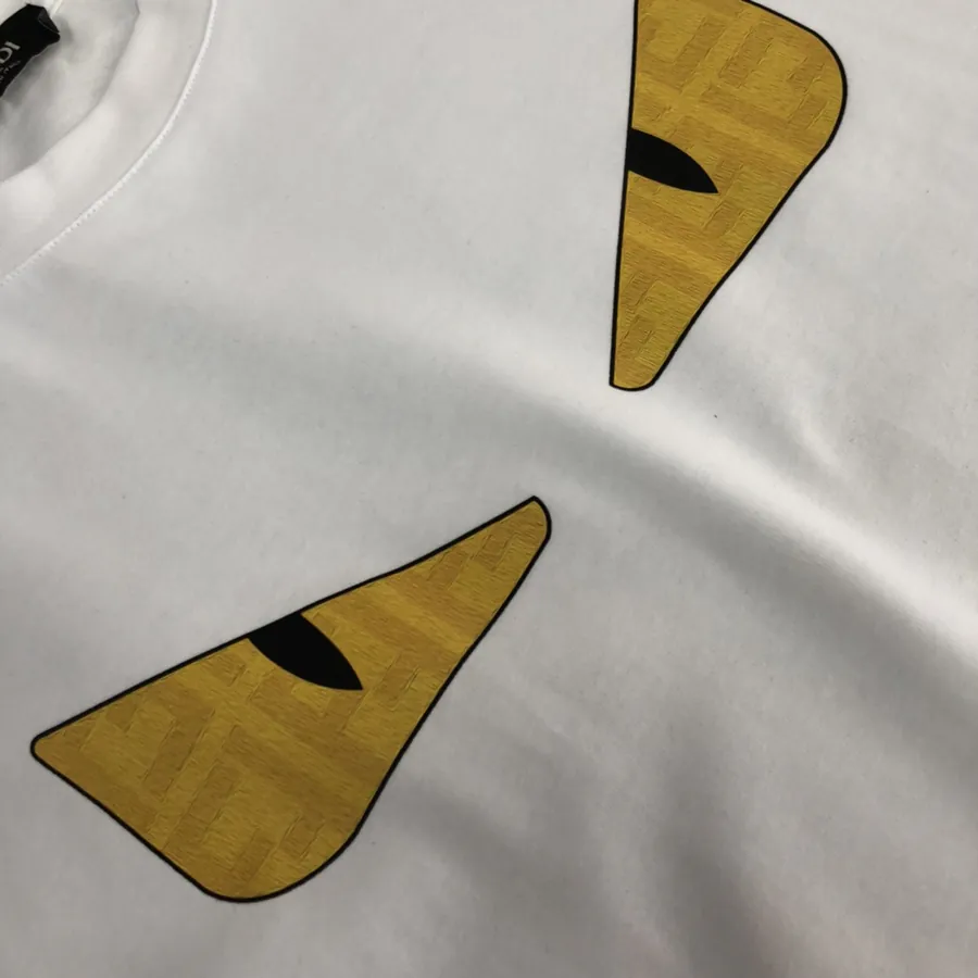 FENDI 2025 Summer New Round Neck Short Sleeve T Shirt
