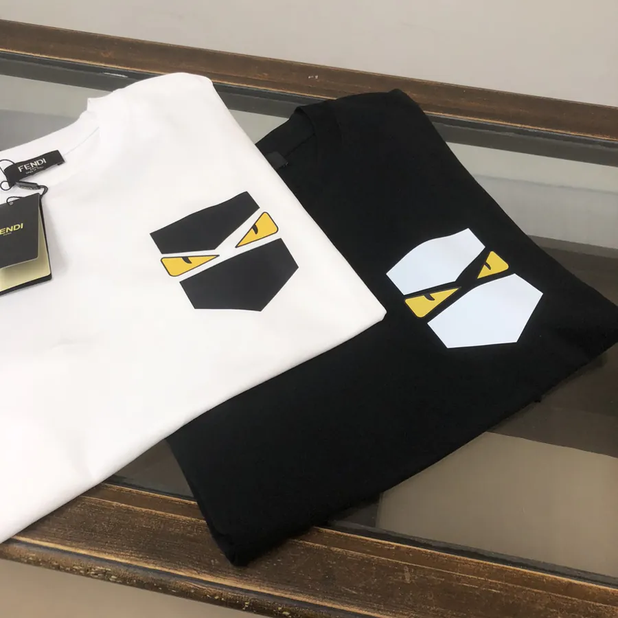 FENDI 2025 Summer Round Neck Short Sleeve T Shirt