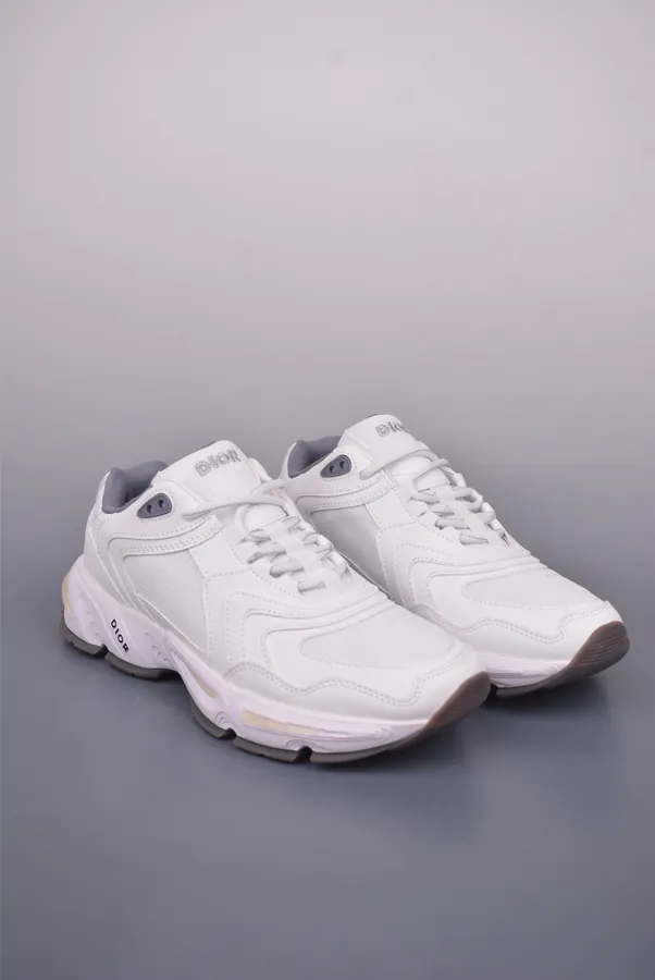 DIO Low Top Sneakers with Mesh Upper