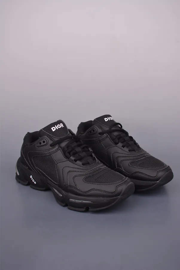 DIO Low Top Sneakers with Mesh Upper
