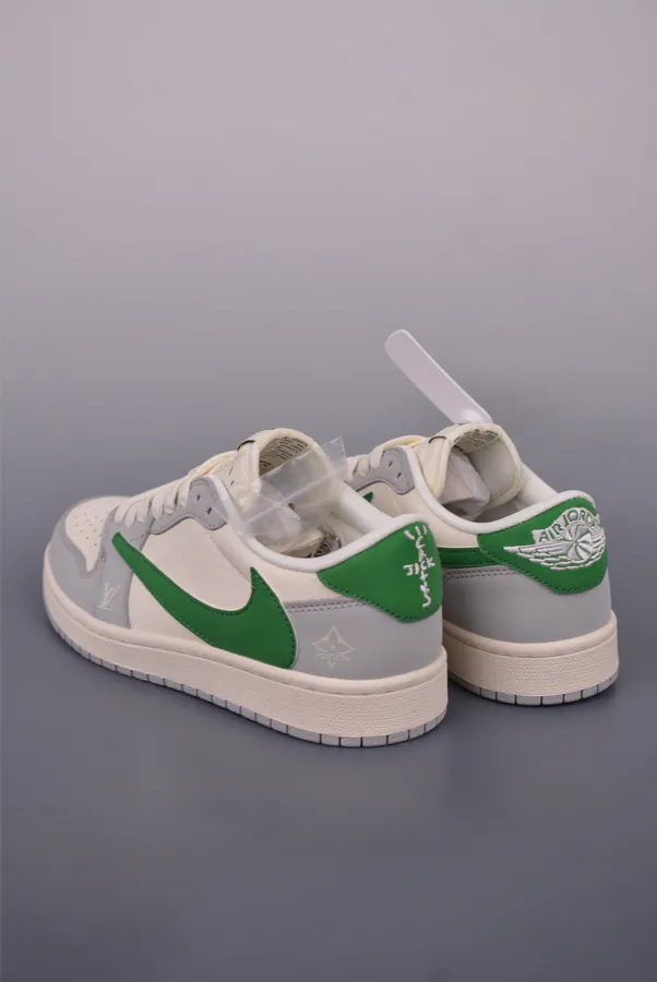 Fraent x Travis Scott x Air 1 Low Triple Collaboration Low Sneaker