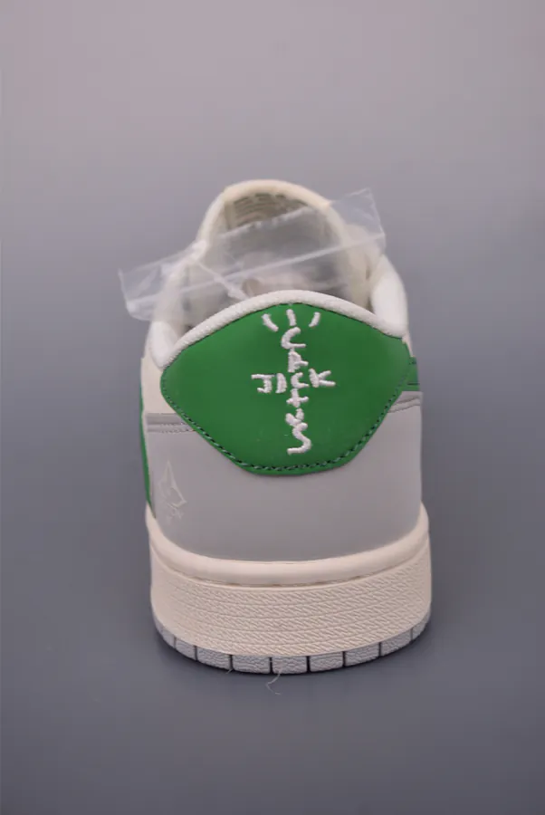 Fraent x Travis Scott x Air 1 Low Triple Collaboration Low Sneaker
