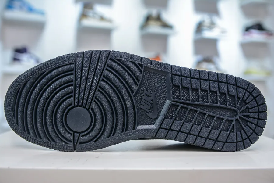 TS x Air 1 Low Customized Grey Black Colorway with Original Air Pad Module