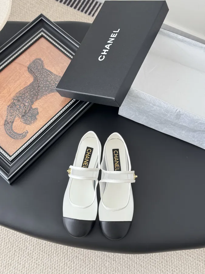Chanel 25s Showpiece Mary Jane Sandals