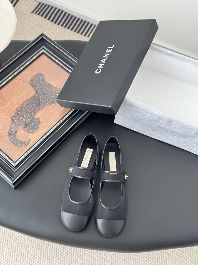 Chanel 25s Mary Jane Sandals