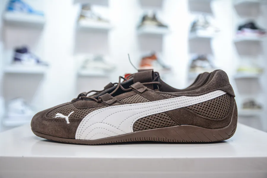 PUM Speed Go Low Top Sneaker with Retro Design