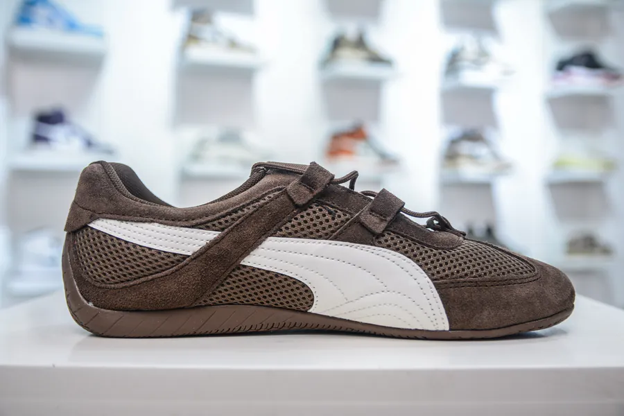 PUM Speed Go Low Top Sneaker with Retro Design