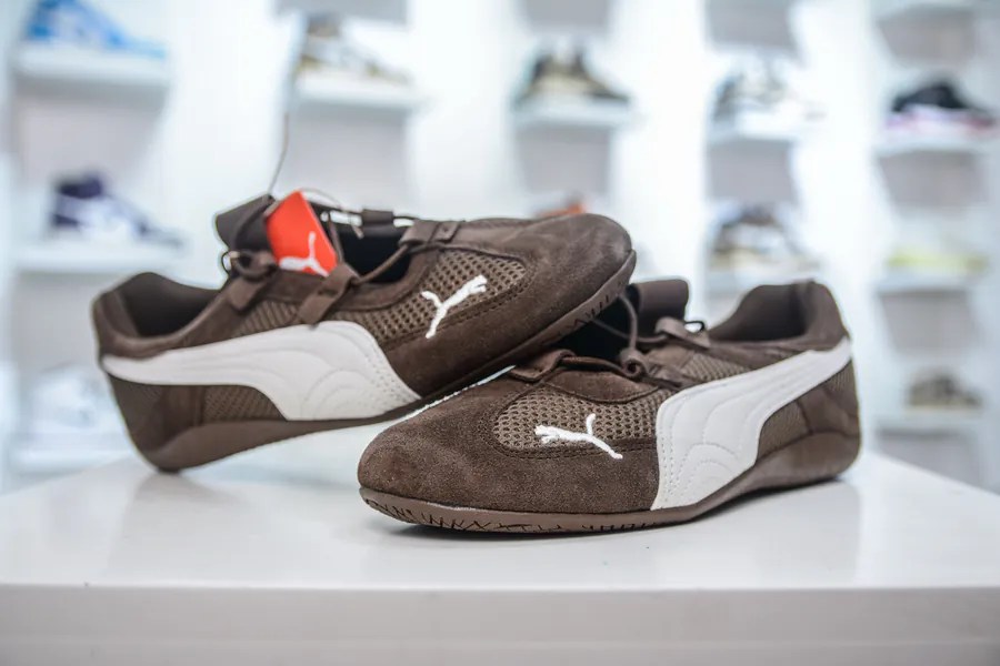 PUM Speed Go Low Top Sneaker with Retro Design