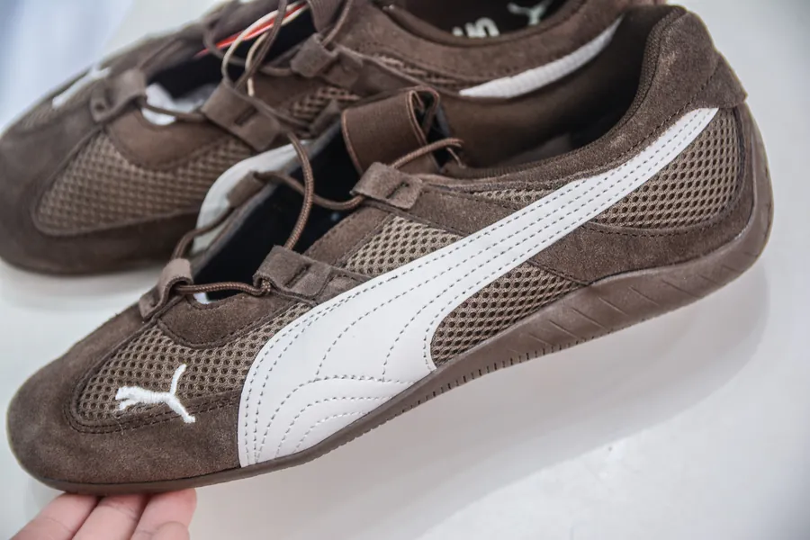 PUM Speed Go Low Top Sneaker with Retro Design