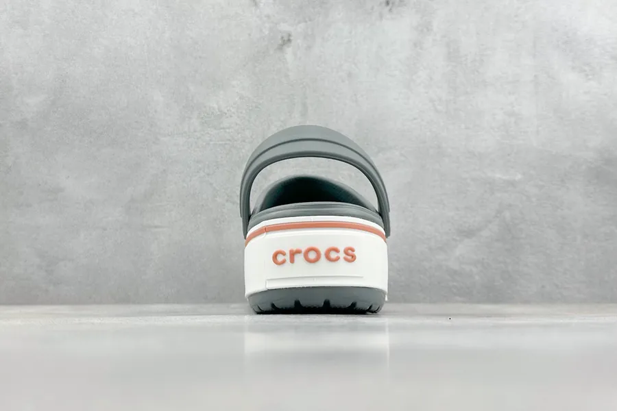 Crocs Crocband Platform Rainbow Comfort Slip On Sandals