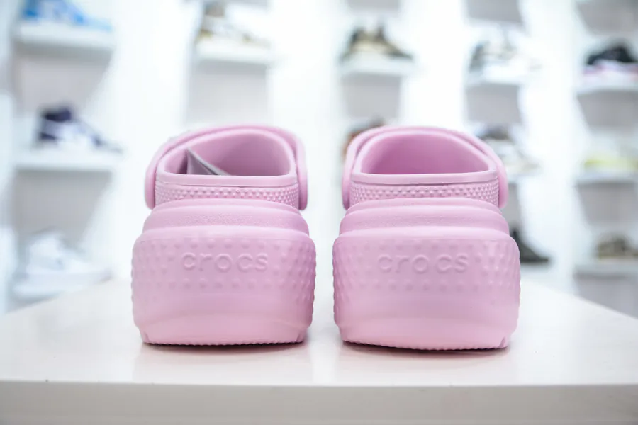 Crocs K骆驰 Snowflake Pink Bucket Bag