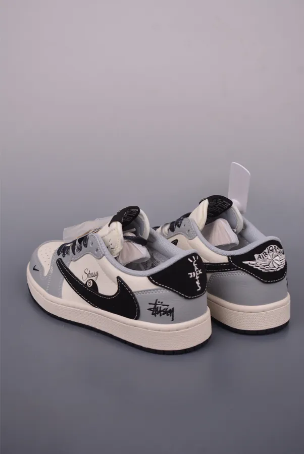 Fraent x Travis Scott x Black 8 Air 1 Low Triple Collaboration
