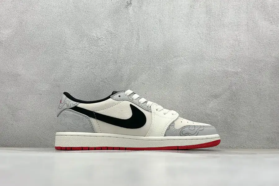 Travis Scott x Fraent Design x Air 1 Low OG SP 'Collaboration 祥云 New Year Red'