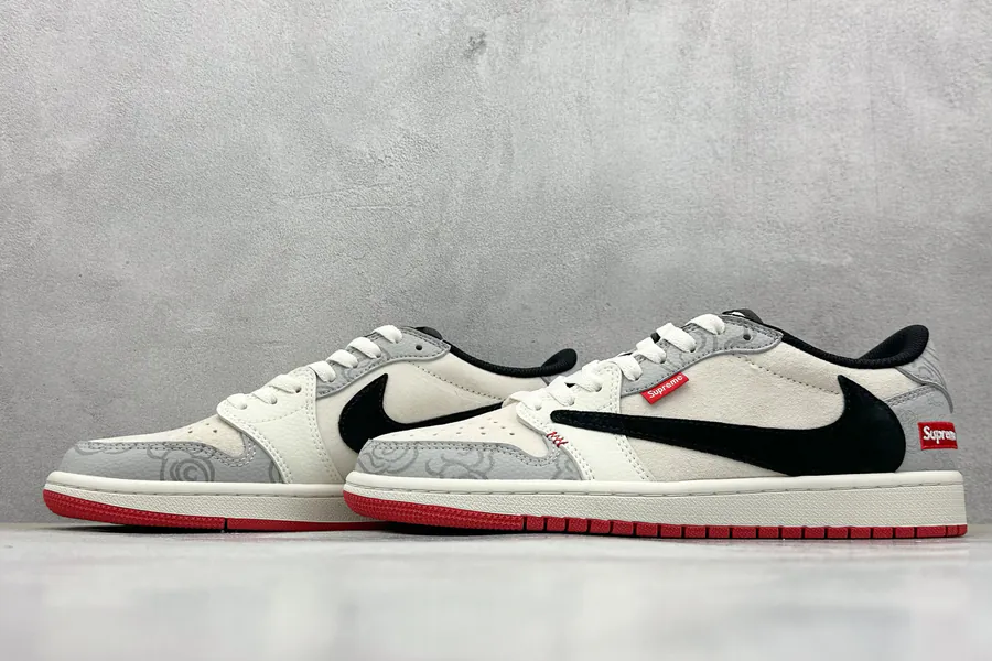 Travis Scott x Fraent Design x Air 1 Low OG SP 'Collaboration 祥云 New Year Red'