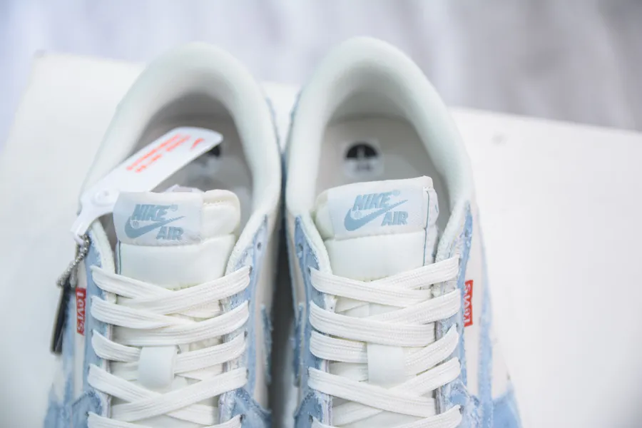 TS x Air Jordan AJ1 Low x Levis Denim Blue