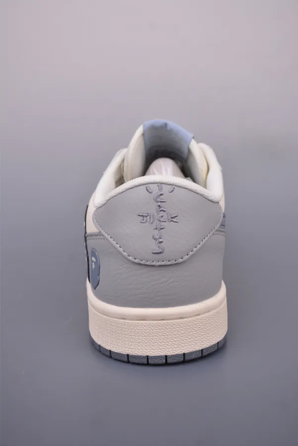 Fraent x Travis Scott x Air 1 Low Triple Collaboration Low Top Sneaker