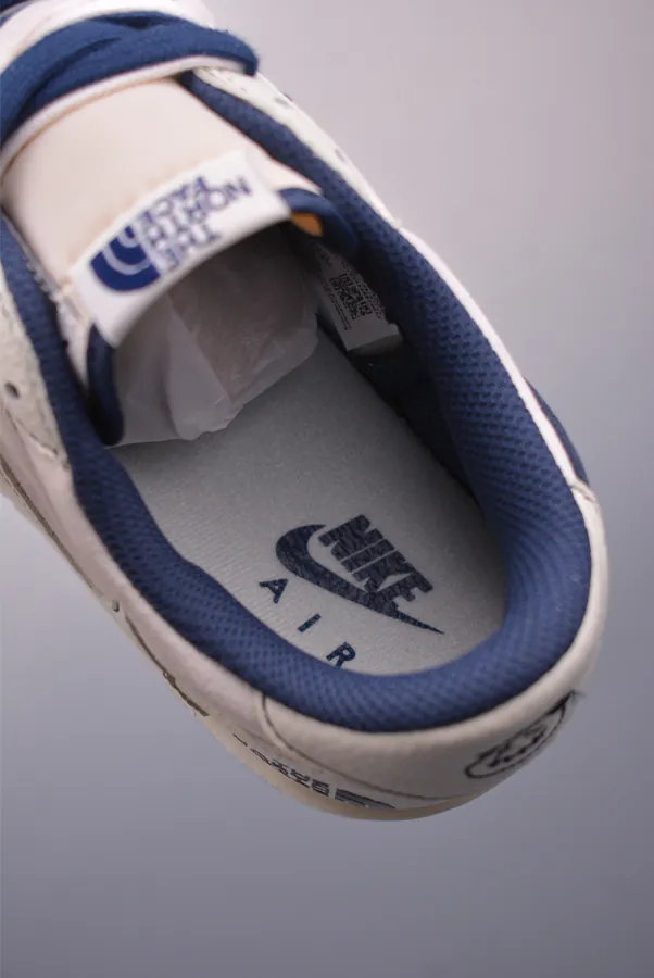 Fraent x Travis Scott x Air 1 Low Collaborative Low Top Sneaker
