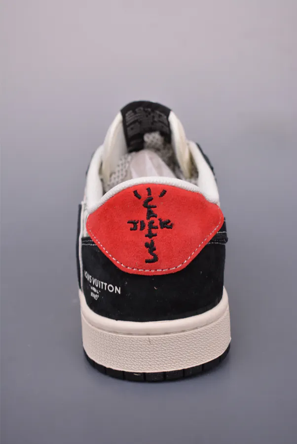 Fraent x Travis Scott x Air 1 Low 三方联名倒钩鞋