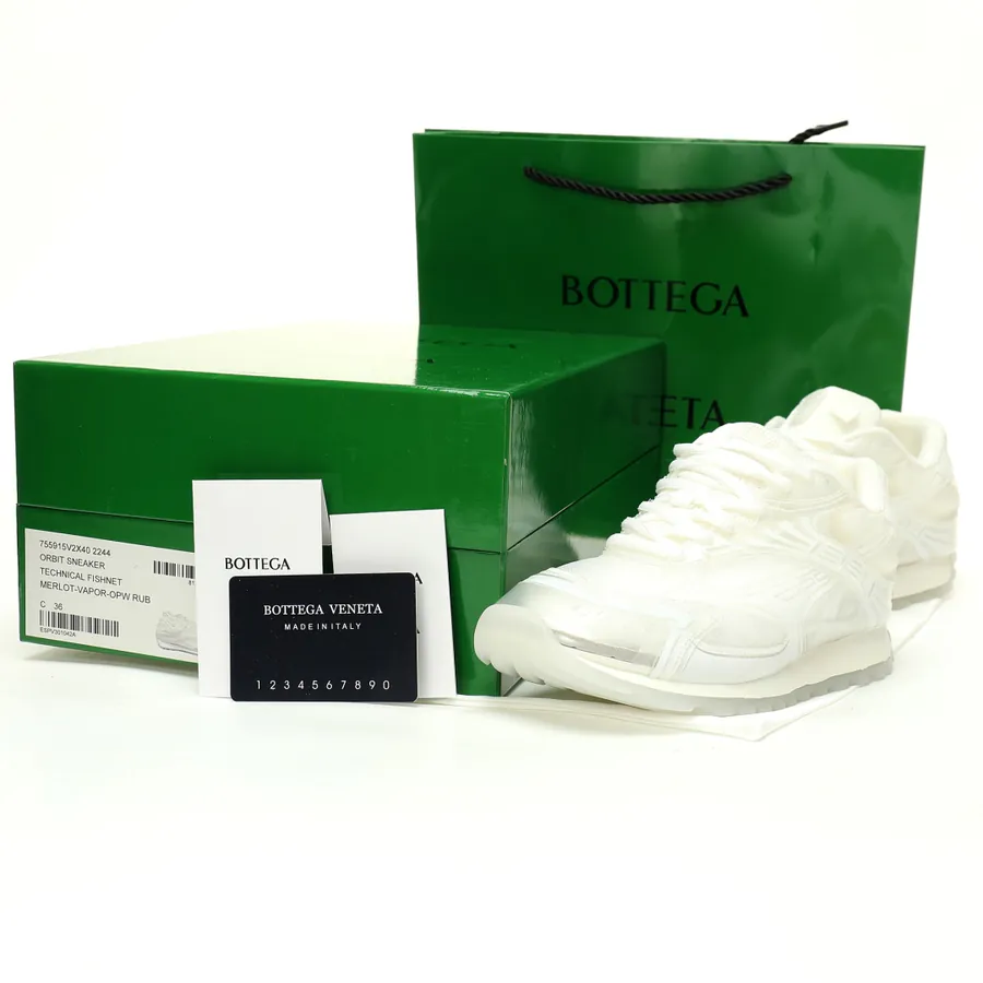 Bottega Veneta Orbit Lace up Low Sneakers