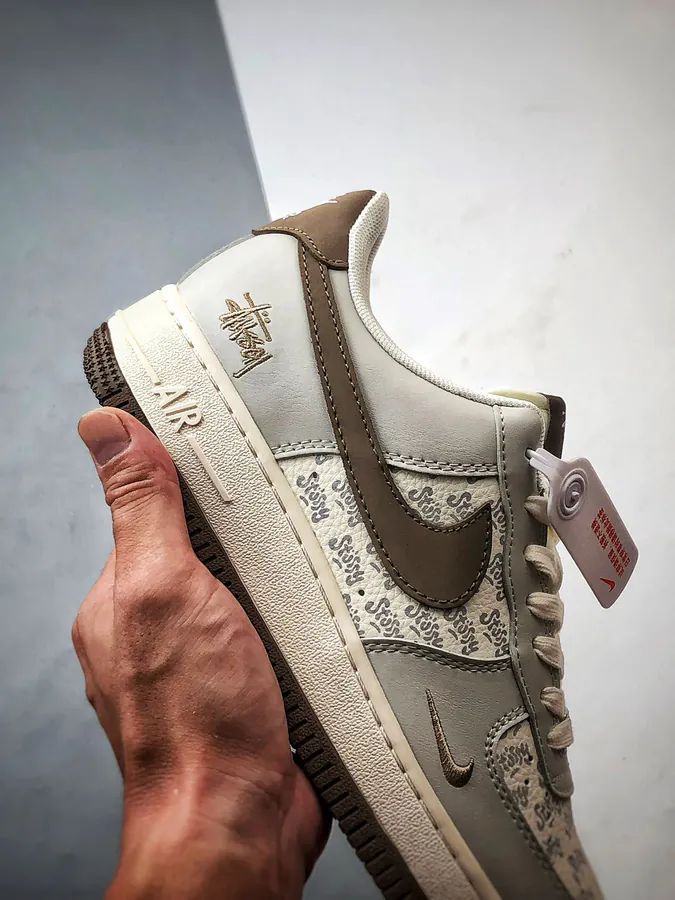 Stussy x Air Force 1 Low Print Sneaker