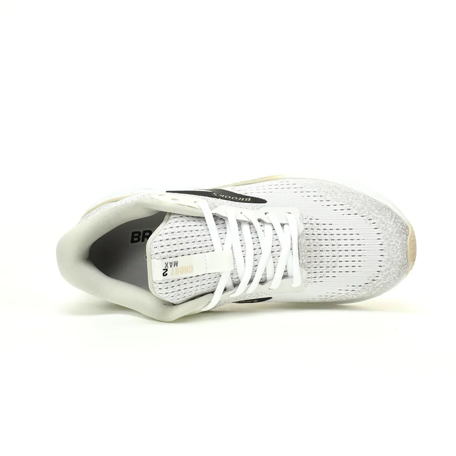 Brooks Ghost Max 2 Low Top Thick Sole Breathable Cushioning Running Shoes