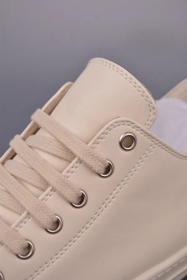 Ri Owens RO Mega Premium Leather Low Top Sneaker