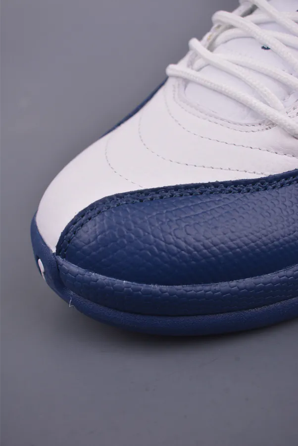 CX Exclusive 12 White Blue Men's Basketball Shoes