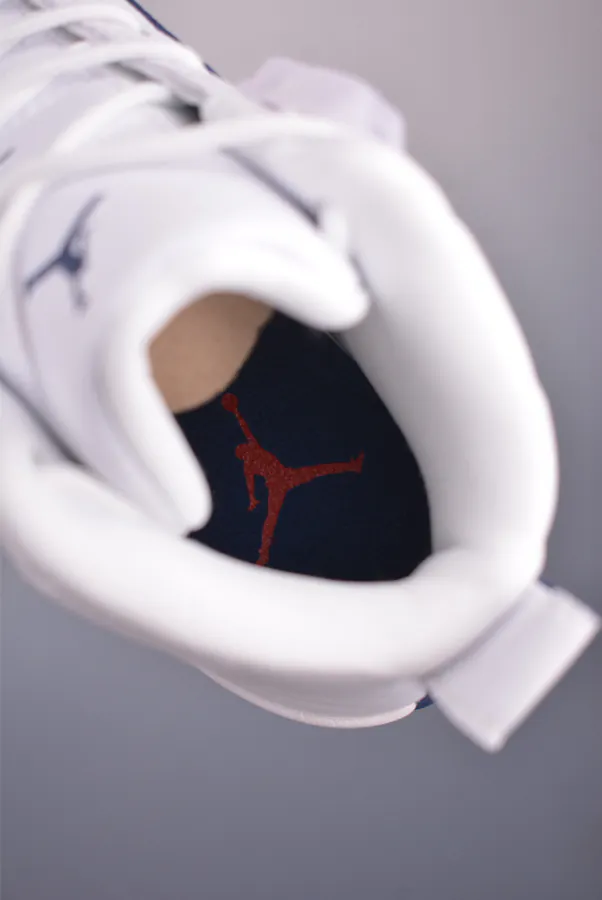 CX Exclusive 12 White Blue Men's Basketball Shoes
