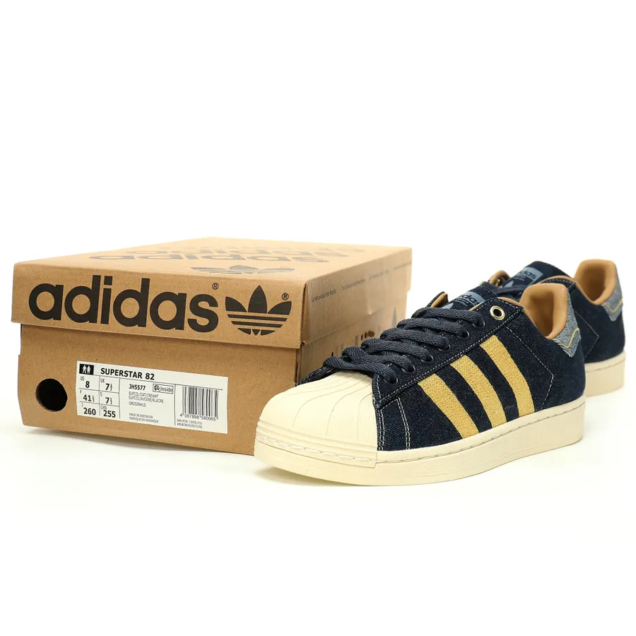 Originals Superstar 82 Denim Classic Shell Tip Sneaker