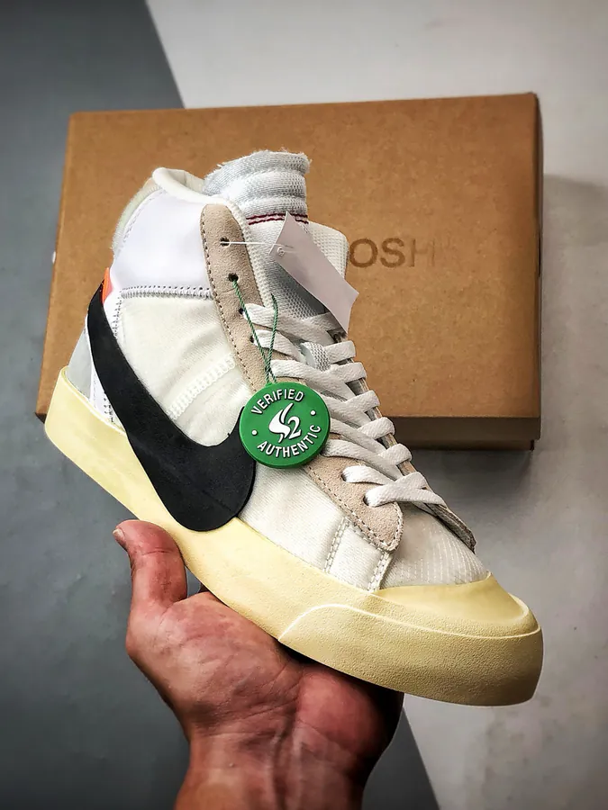 OFF WHITE x NK Blazer The Ten in Beige