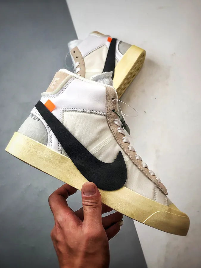 OFF WHITE x NK Blazer The Ten in Beige