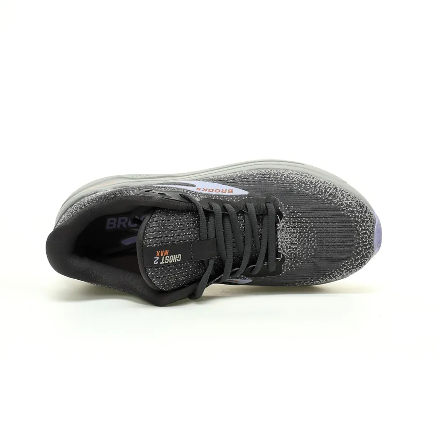 Brooks Ghost Max 2 Premium Running Shoes with Wide Fit and Enhanced Cushioning