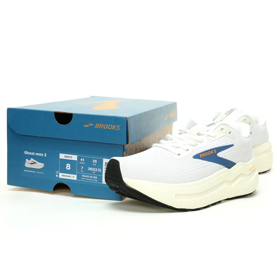 Brooks Ghost Max 2 Low Top Thick Sole Breathable Cushion Running Shoes