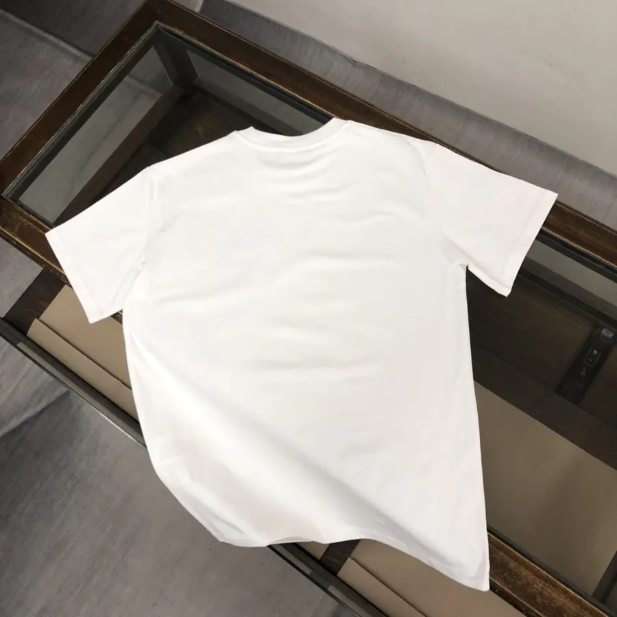 FENDI Summer Collection Premium Cotton T Shirt with Classic Fit