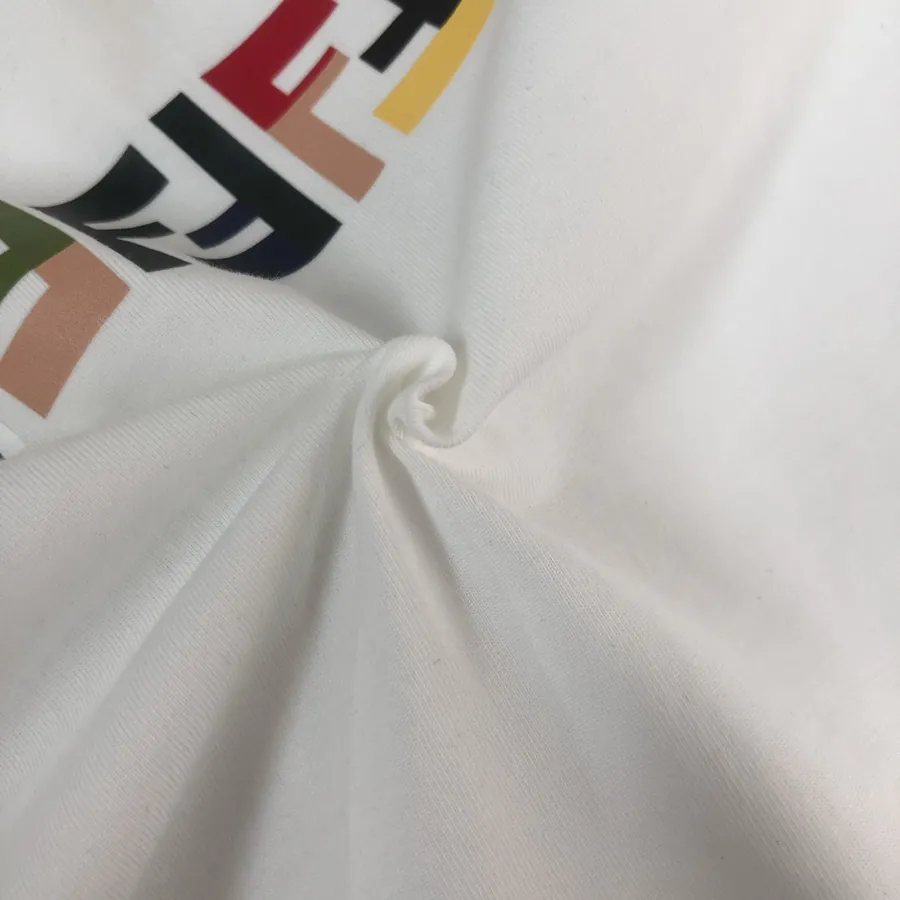 FENDI 25ss Printed Round Neck Short Sleeve T Shirt