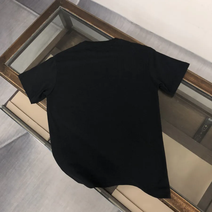 Fendi 25ss Printed Round Neck Short Sleeve T Shirt