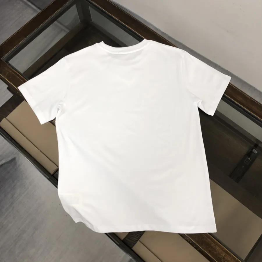 FENDI 25ss Printed Round Neck Short Sleeve T Shirt