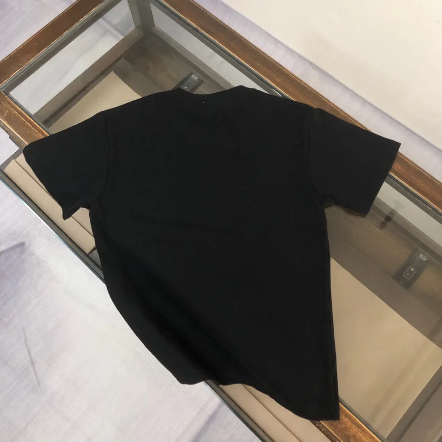 Fendi 25ss Printed Round Neck Short Sleeve T Shirt