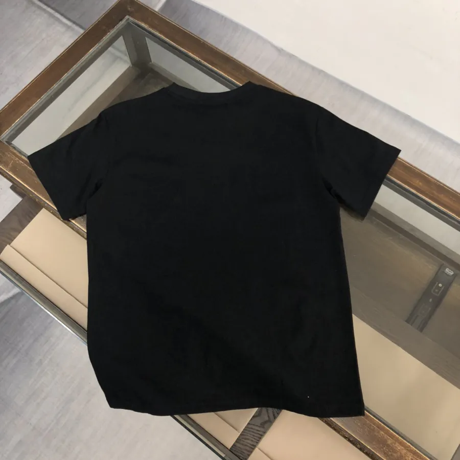 Fendi 25ss Printed Round Neck Short Sleeve T Shirt