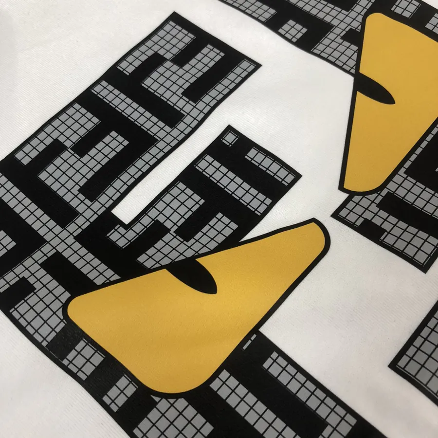 FENDI 2025 Summer New Round Neck Short Sleeve T Shirt
