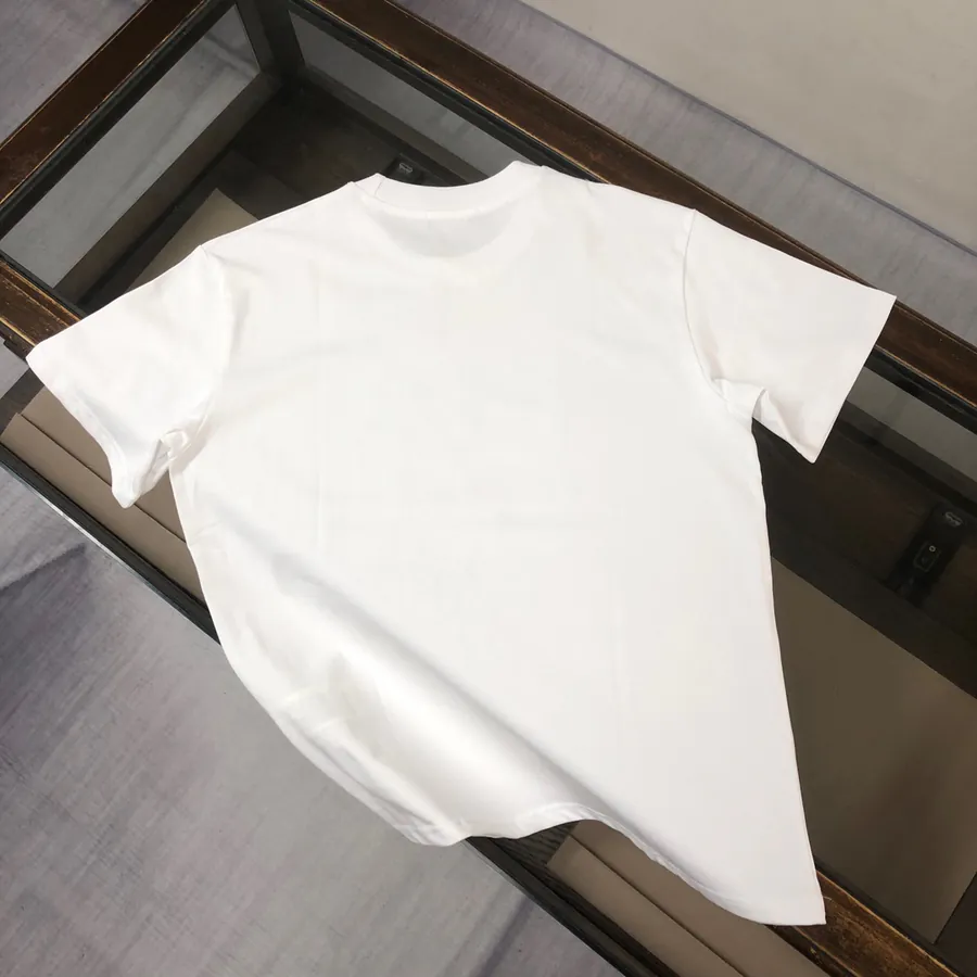 FENDI 2025 Summer New Round Neck Short Sleeve T Shirt