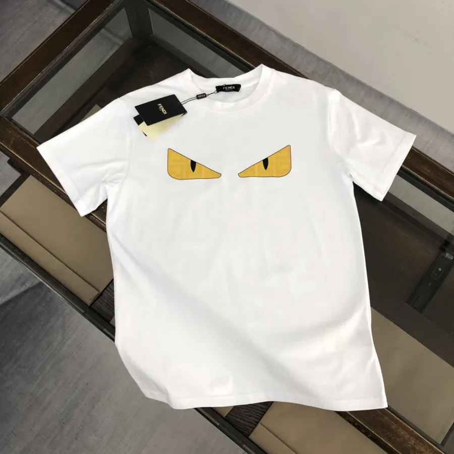 FENDI 2025 Summer Round Neck Short Sleeve T Shirt