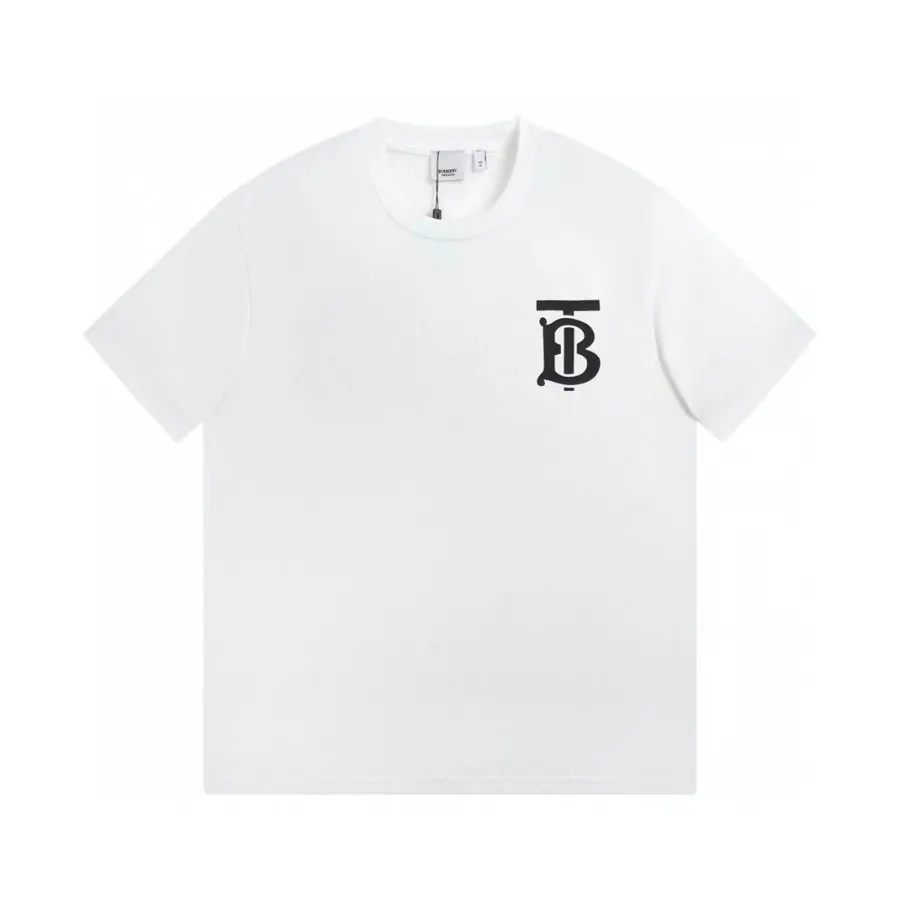 Burberry BBR Front TB Soft Gel Print Short Sleeve T Shirt