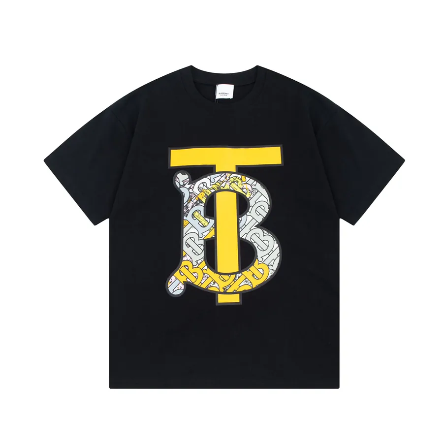 Burberry 2024 New TB Big Letter情侣款 Short Sleeve T恤