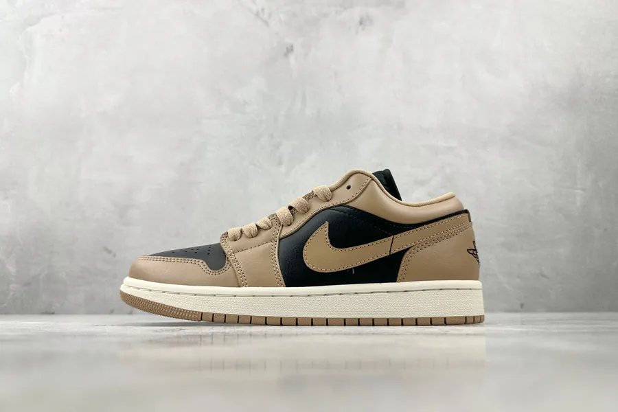 Jordan Air Jordan 1 Low in Brown and Black